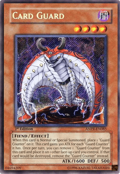 Card Guard [ANPR-EN085] Secret Rare (ONLINE ORDER ONLY)