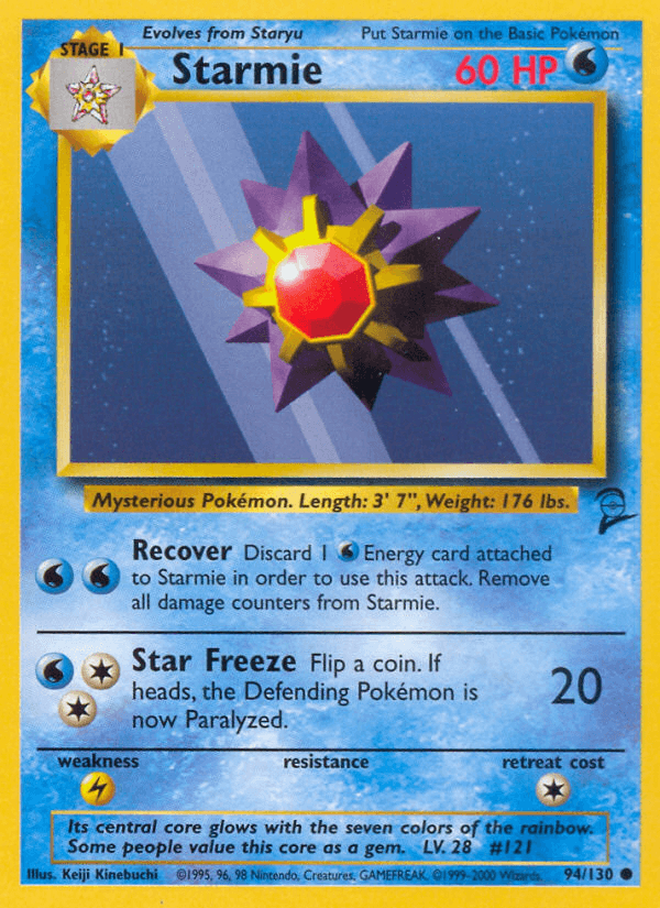 Starmie (94/130) [Base Set 2] (Online Only)