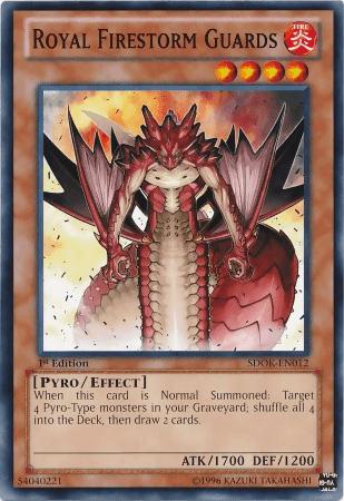 Royal Firestorm Guards [SDOK-EN012] Common (ONLINE ORDER ONLY)