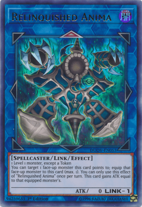 Relinquished Anima [DUOV-EN053] Ultra Rare (ONLINE ORDER ONLY)