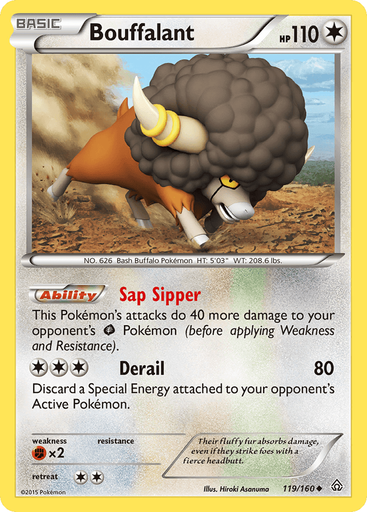 Bouffalant (119/160) [XY: Primal Clash] (Online Only)
