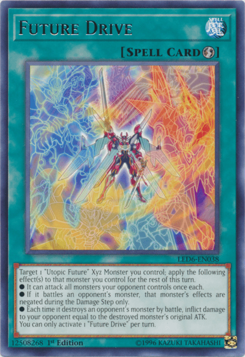 Future Drive [LED6-EN038] Rare (ONLINE ORDER ONLY)