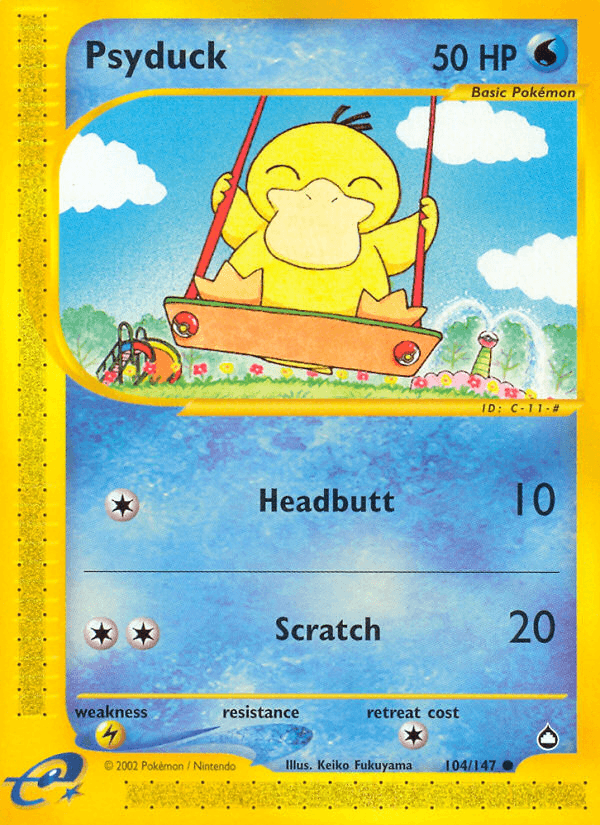 Psyduck (104/147) [Aquapolis] (Online Only)