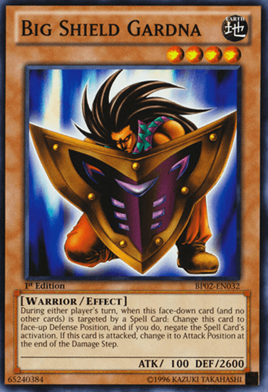 Big Shield Gardna [BP02-EN032] Mosaic Rare (ONLINE ORDER ONLY)