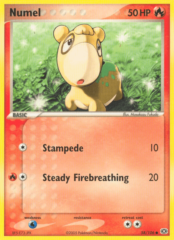 Numel (58/106) [EX: Emerald] (Online Only)