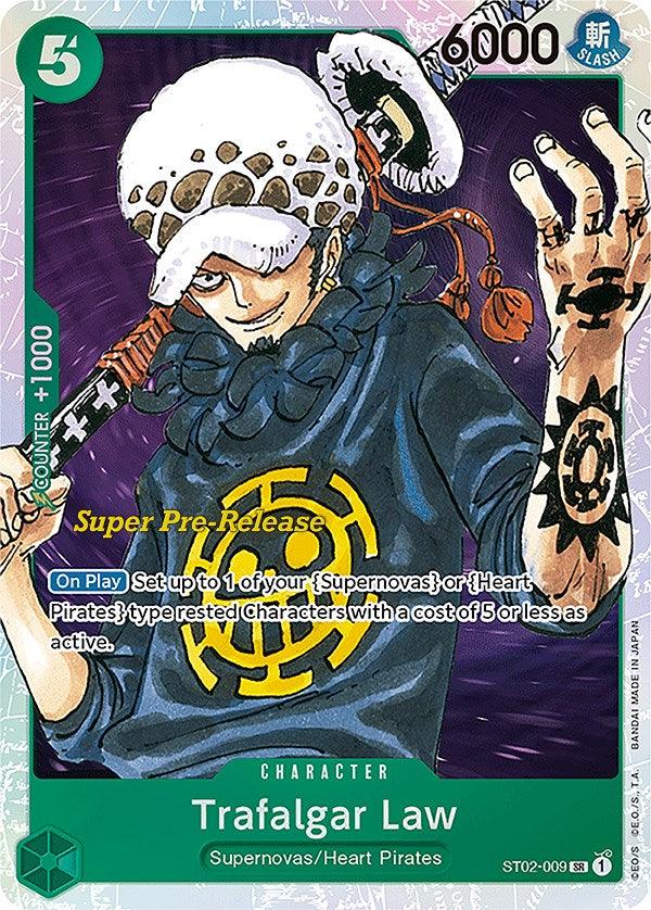 Trafalgar Law [Super Pre-Release Starter Deck: Worst Generation] (ONLINE ORDER ONLY)