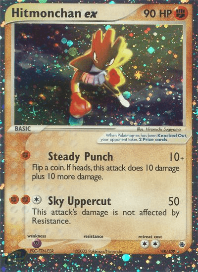 Hitmonchan ex (98/109) [EX: Ruby & Sapphire] (Online Only)