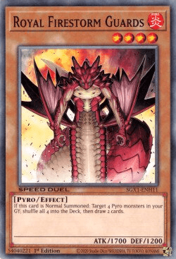 Royal Firestorm Guards [SGX1-ENH11] Common (ONLINE ORDER ONLY)