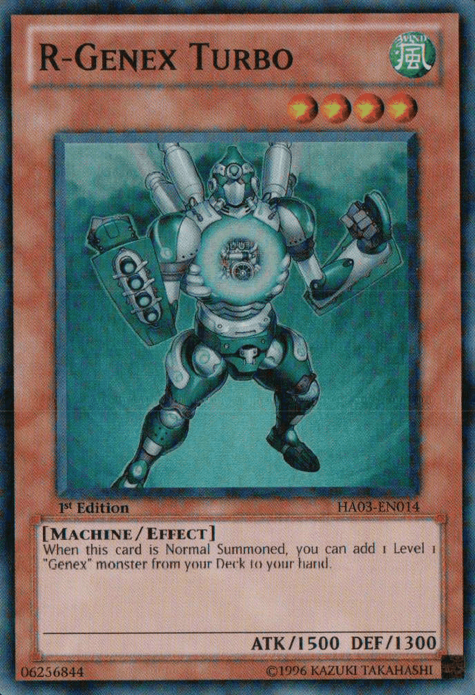 R-Genex Turbo [HA03-EN014] Super Rare (ONLINE ORDER ONLY)