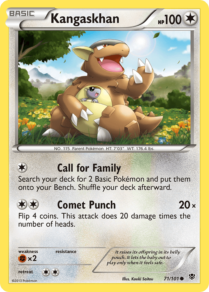Kangaskhan (71/101) [Black & White: Plasma Blast] (Online Only)
