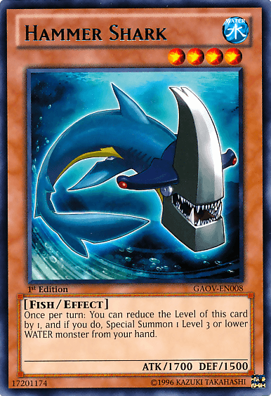 Hammer Shark [GAOV-EN008] Rare (ONLINE ORDER ONLY)