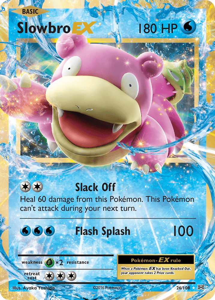 Slowbro EX (26/108) [XY: Evolutions] (Online Only)