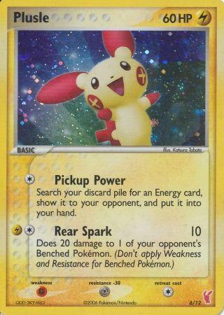 Plusle (6/12) [EX: Trainer Kit 2 - Plusle] (Online Only)