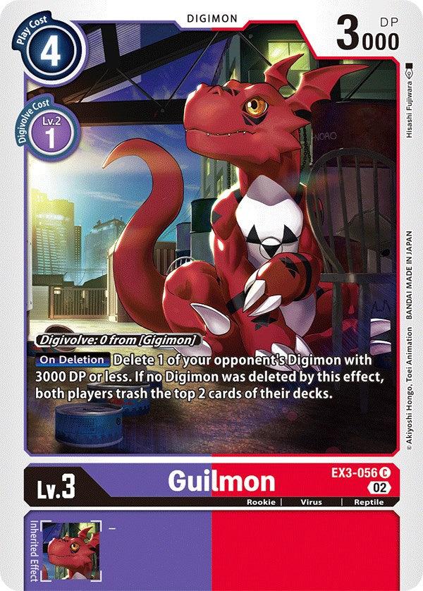 Guilmon [EX3-056] [Draconic Roar] (ONLINE ORDER ONLY)