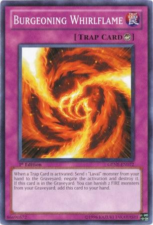 Burgeoning Whirlflame [GENF-EN072] Common (ONLINE ORDER ONLY)