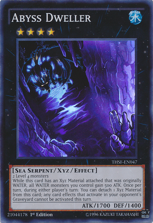 Abyss Dweller [THSF-EN047] Super Rare (ONLINE ORDER ONLY)