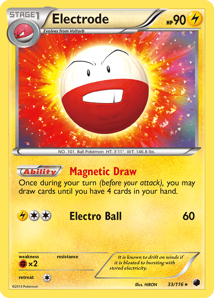 Electrode (33/116) [Black & White: Plasma Freeze] (Online Only)