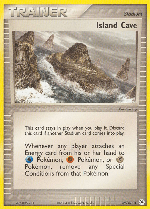 Island Cave (89/101) [EX: Hidden Legends] (Online Only)