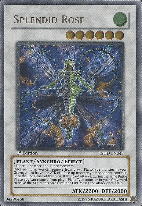 Splendid Rose [TSHD-EN043] Ultimate Rare (ONLINE ORDER ONLY)