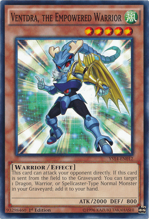 Ventdra, the Empowered Warrior [YS14-EN012] Common (ONLINE ORDER ONLY)