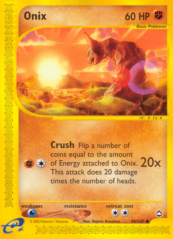 Onix (98/147) [Aquapolis] (Online Only)