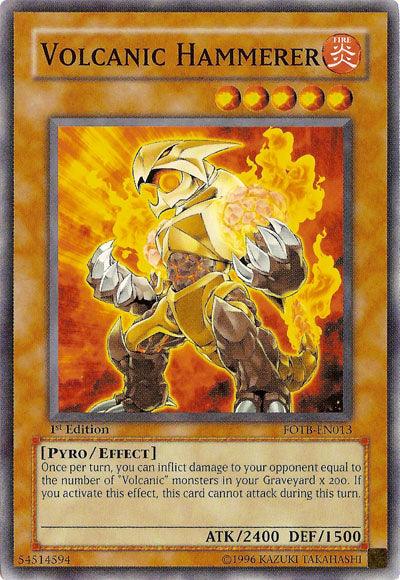 Volcanic Hammerer [FOTB-EN013] Common (ONLINE ORDER ONLY)
