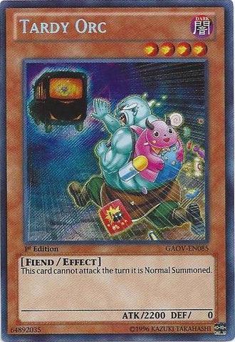 Tardy Orc [GAOV-EN085] Secret Rare (ONLINE ORDER ONLY)