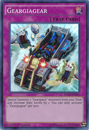 Geargiagear [MP14-EN052] Super Rare (ONLINE ORDER ONLY)
