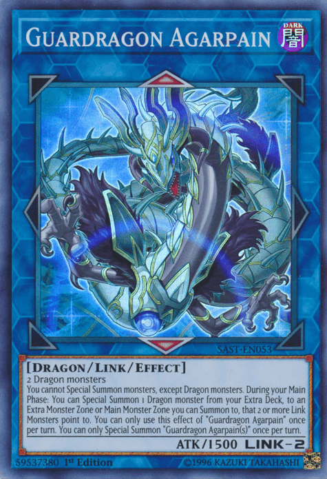 Guardragon Agarpain [SAST-EN053] Super Rare (ONLINE ORDER ONLY)