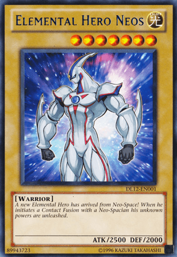 Elemental Hero Neos (Blue) [DL12-EN001] Rare (ONLINE ORDER ONLY)