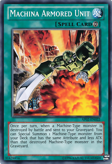 Machina Armored Unit [AP02-EN022] Common (ONLINE ORDER ONLY)