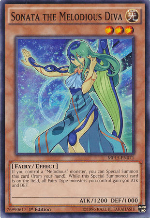 Sonata the Melodious Diva [MP15-EN071] Common (ONLINE ORDER ONLY)
