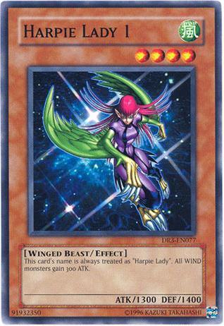 Harpie Lady 1 [DR3-EN077] Common (ONLINE ORDER ONLY)