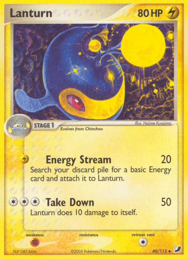 Lanturn (40/115) [EX: Unseen Forces] (Online Only)