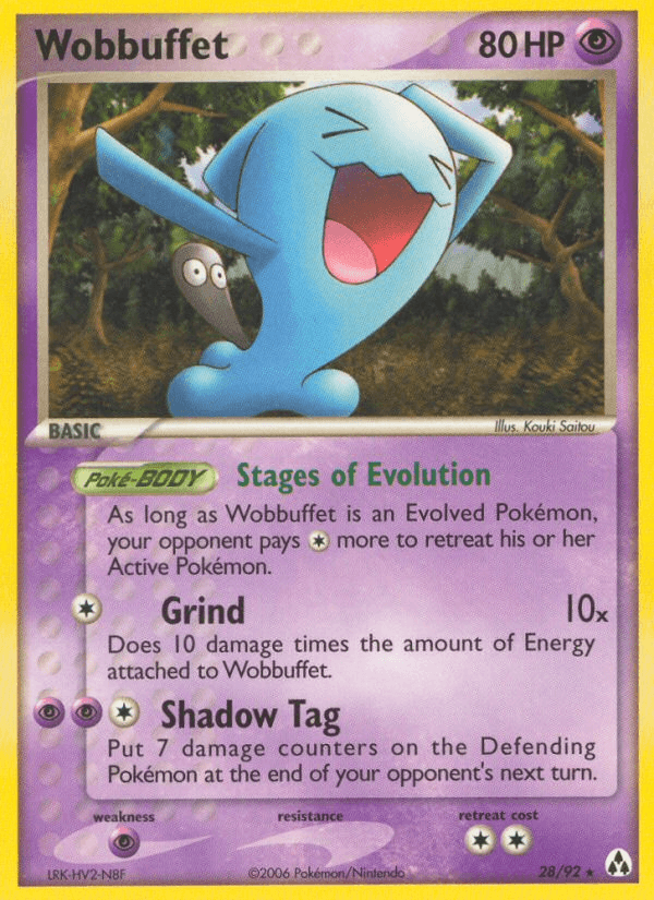 Wobbuffet (28/92) [EX: Legend Maker] (Online Only)