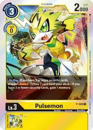 Pulsemon [P-028] (Alternative Art) [Double Diamond] (ONLINE ORDER ONLY)