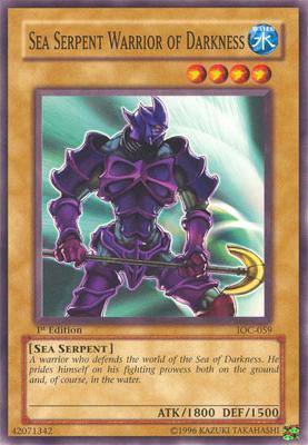 Sea Serpent Warrior of Darkness [IOC-059] Common (ONLINE ORDER ONLY)