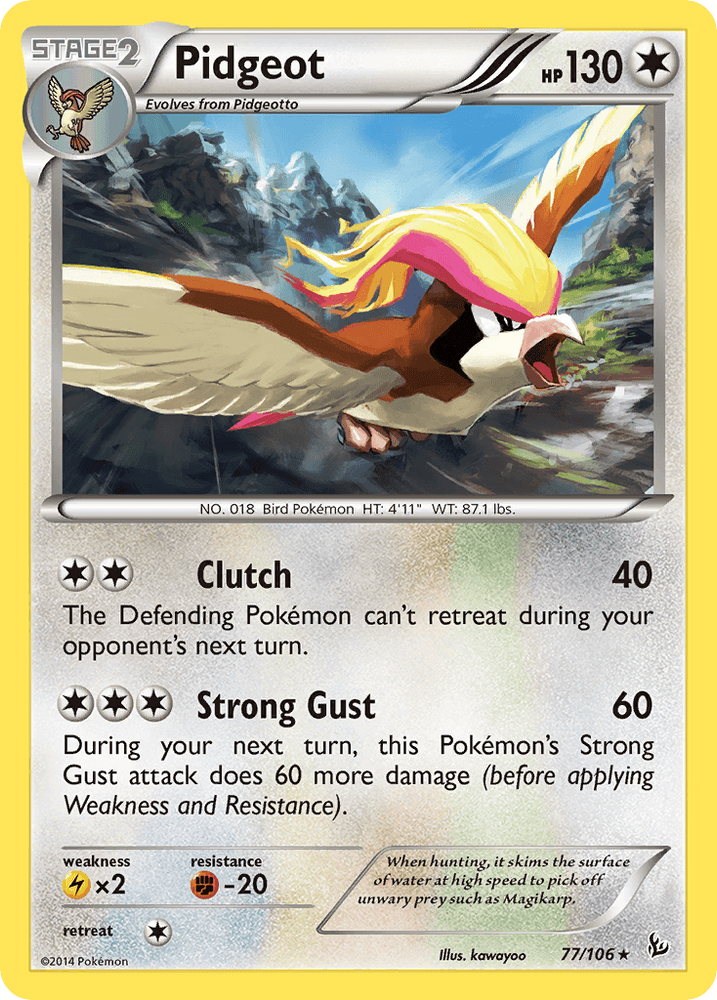 Pidgeot (77/106) [XY: Flashfire] (Online Only)