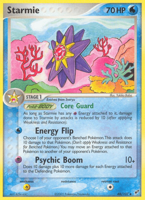 Starmie (48/107) [EX: Deoxys] (Online Only)