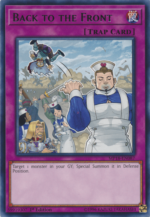 Back to the Front [MP18-EN087] Rare (ONLINE ORDER ONLY)