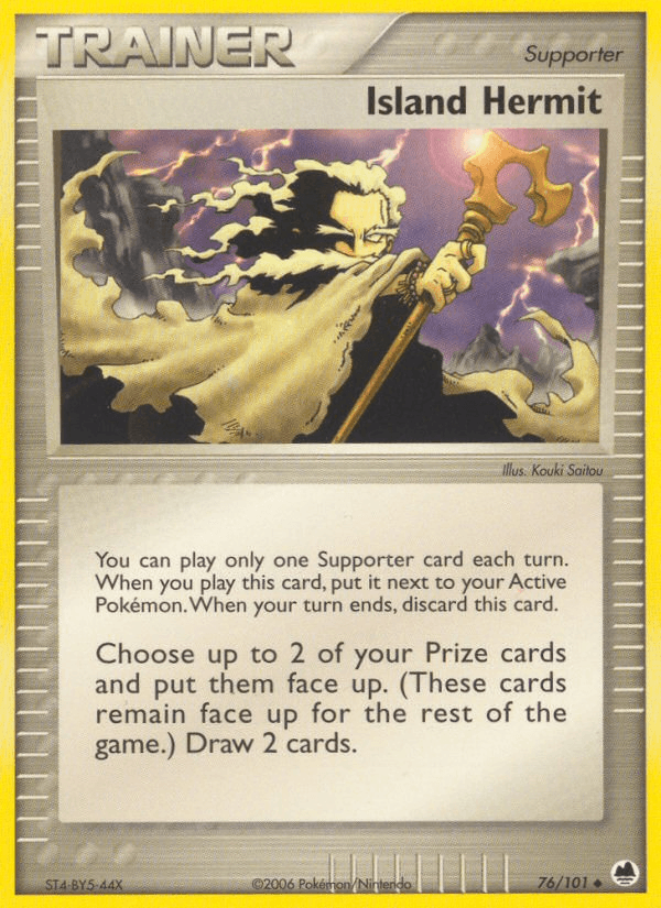 Island Hermit (76/101) [EX: Dragon Frontiers] (Online Only)