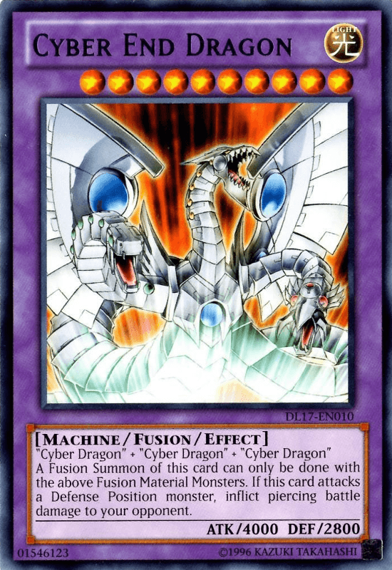Cyber End Dragon (Purple) [DL17-EN010] Rare (ONLINE ORDER ONLY)