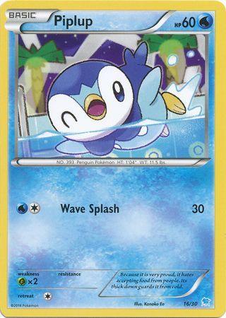 Piplup (16/30) [XY: Trainer Kit 3 - Suicune] (Online Only)