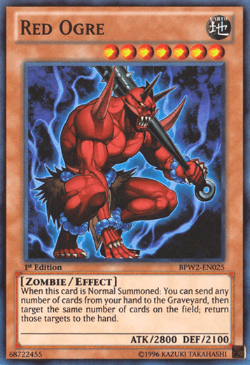 Red Ogre [BPW2-EN025] Super Rare (ONLINE ORDER ONLY)