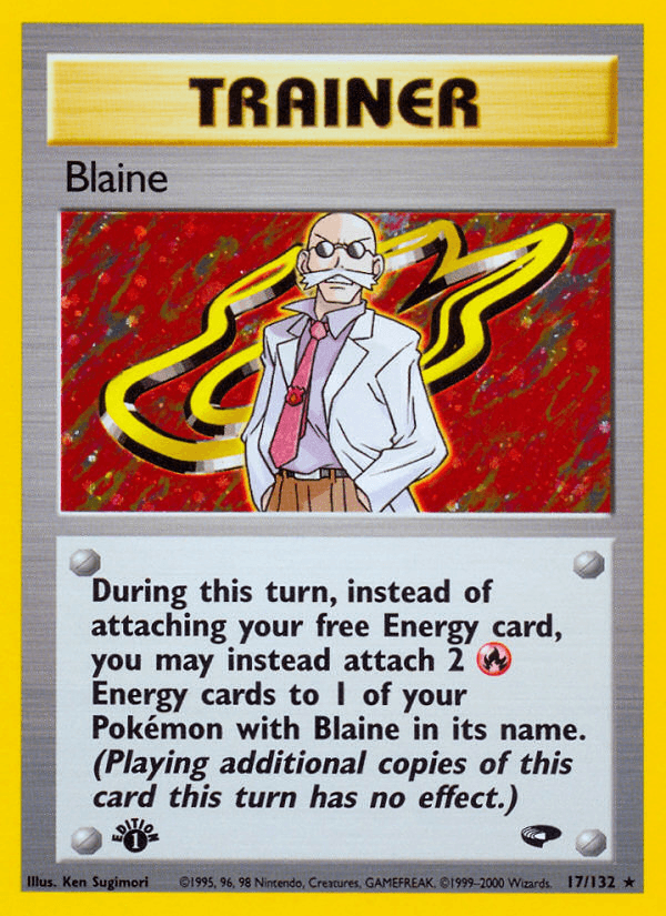 Blaine (17/132) [Gym Challenge 1st Edition] (Online Only)