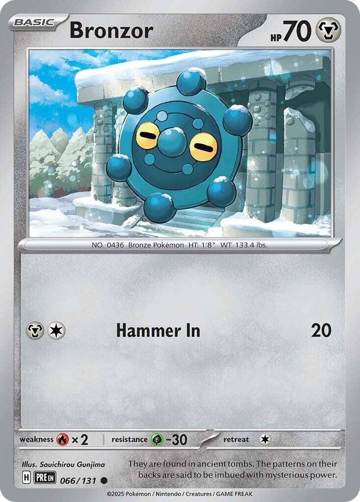 Bronzor (066/131) [Scarlet & Violet: Prismatic Evolutions] (Online Only)