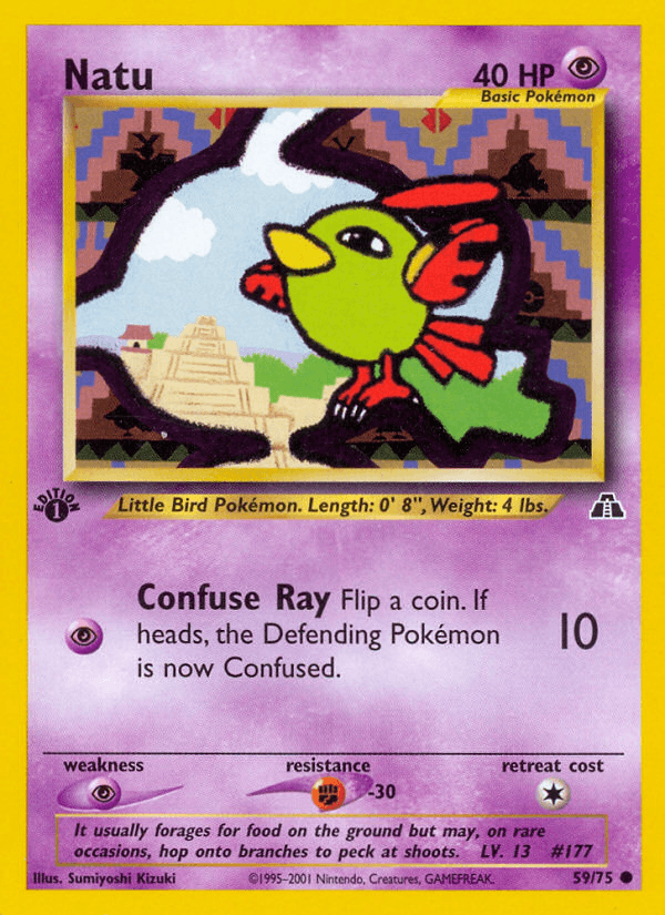 Natu (59/75) [Neo Discovery 1st Edition] (Online Only)