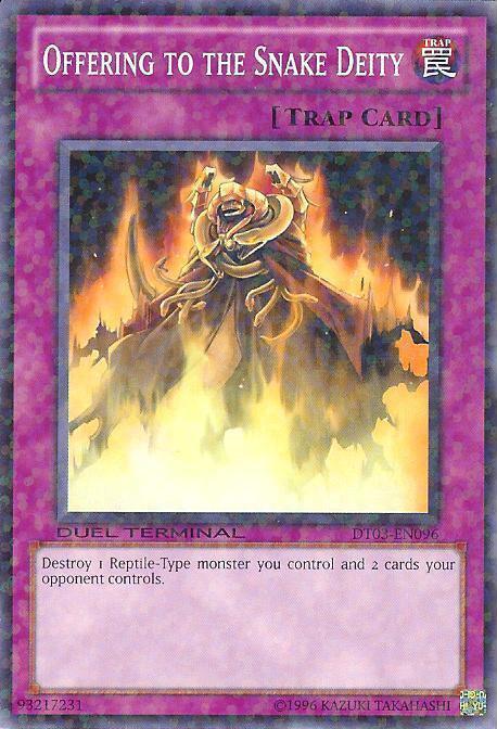 Offering to the Snake Deity [DT03-EN096] Common (ONLINE ORDER ONLY)