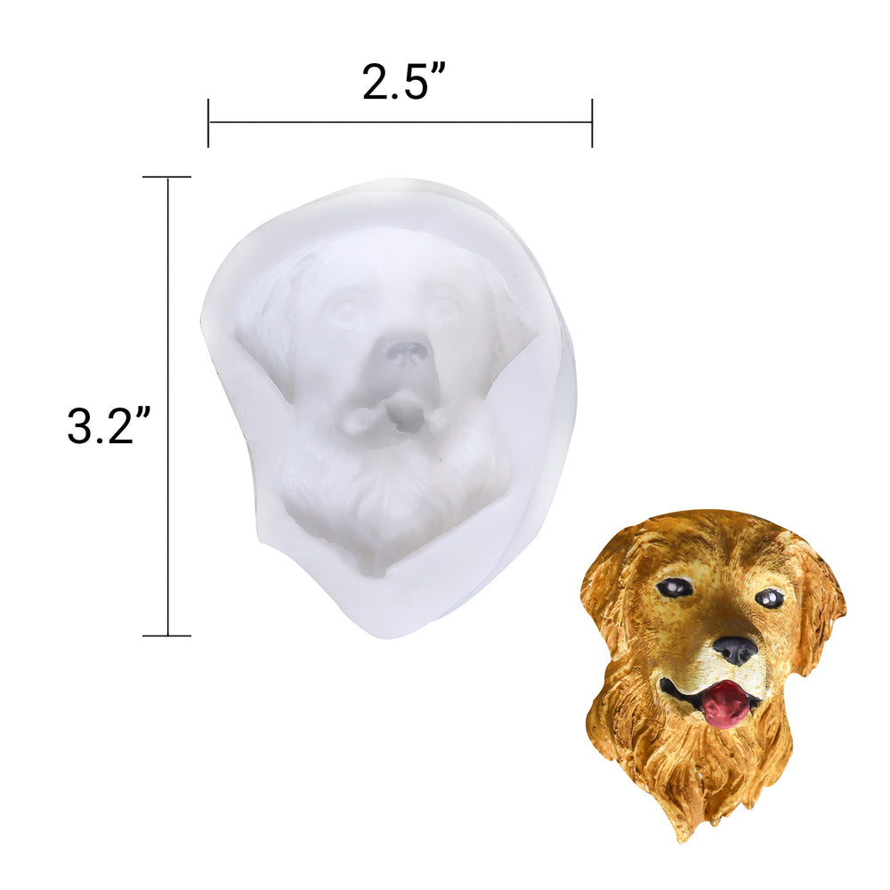 TP009 Pet Head Silicone Mold (ONLINE ORDER ONLY)