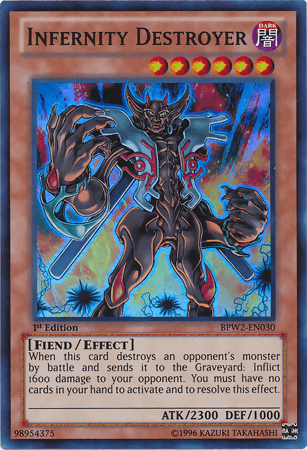 Infernity Destroyer [BPW2-EN030] Super Rare (ONLINE ORDER ONLY)